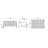 Palissade Outdoor Lounge Sofa